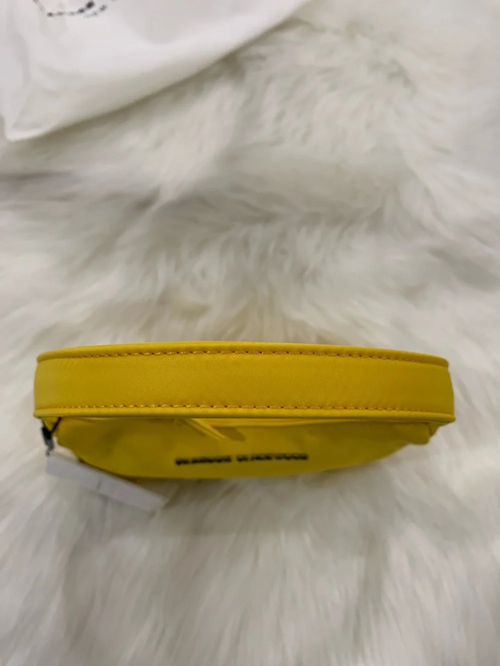 Brandon Blackwood Syl Bag In Yellow Nylon - Picture 10 of 15